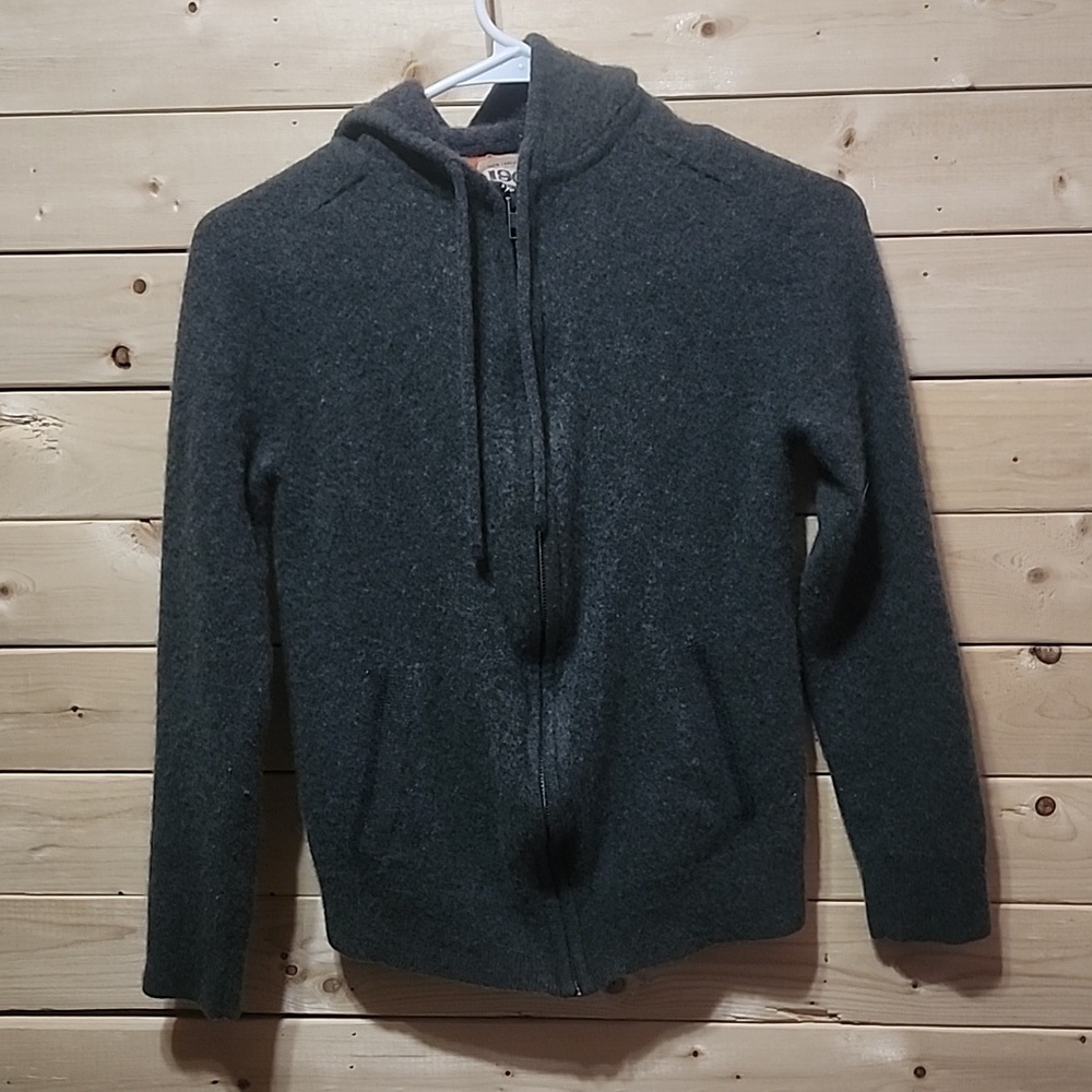 1901 Cashmere Jacket Full Zip and Hood Women's Size Medium